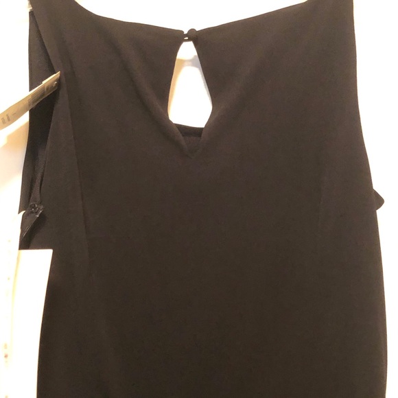 Boston Proper Cowl Neck Jumpsuit NWT Black Size 0 - Picture 6 of 8
